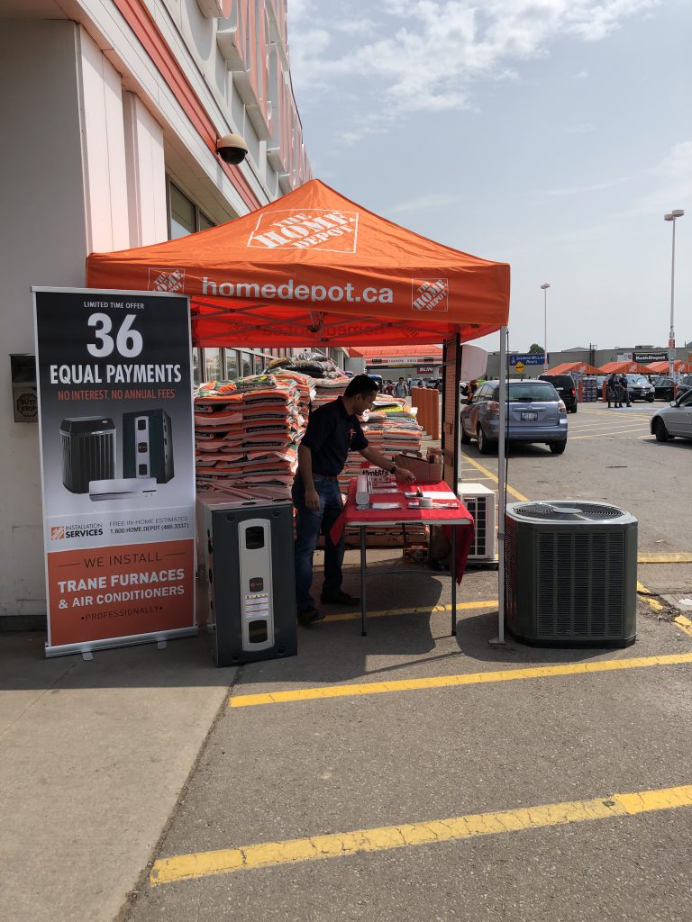 trane ac home depot